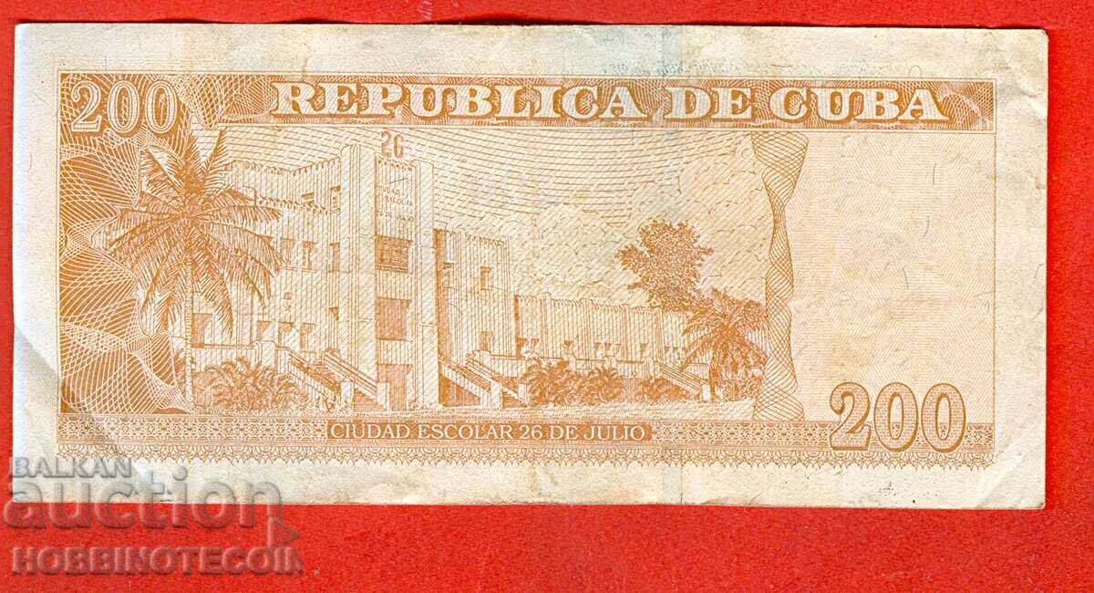CUBA CUBA 200 Peso issue issue 2019 with price 44.96 BGN | € 22.99 CUBA CUBA 200 Peso issue issue 2019 with price 44.96 BGN | € 22.99