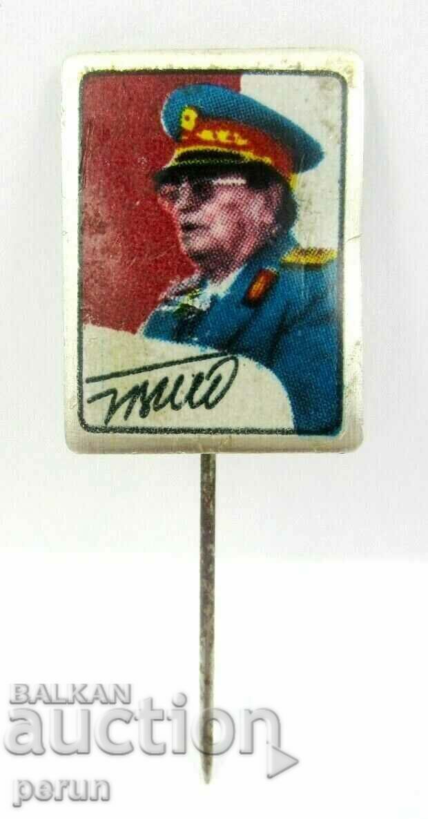 Old badge-Marshal Josip Bros Tito Old badge-Marshal Josip Bros Tito