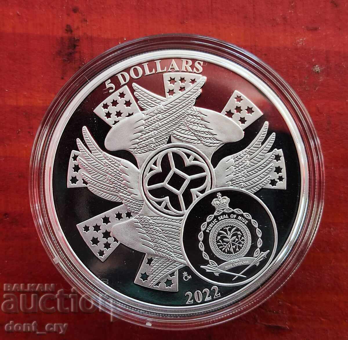 Silver 2 oz Archangel Uriel 2022 - 5