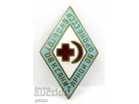 Old badge-Red Cross and Red Crescent-USSR-Email
