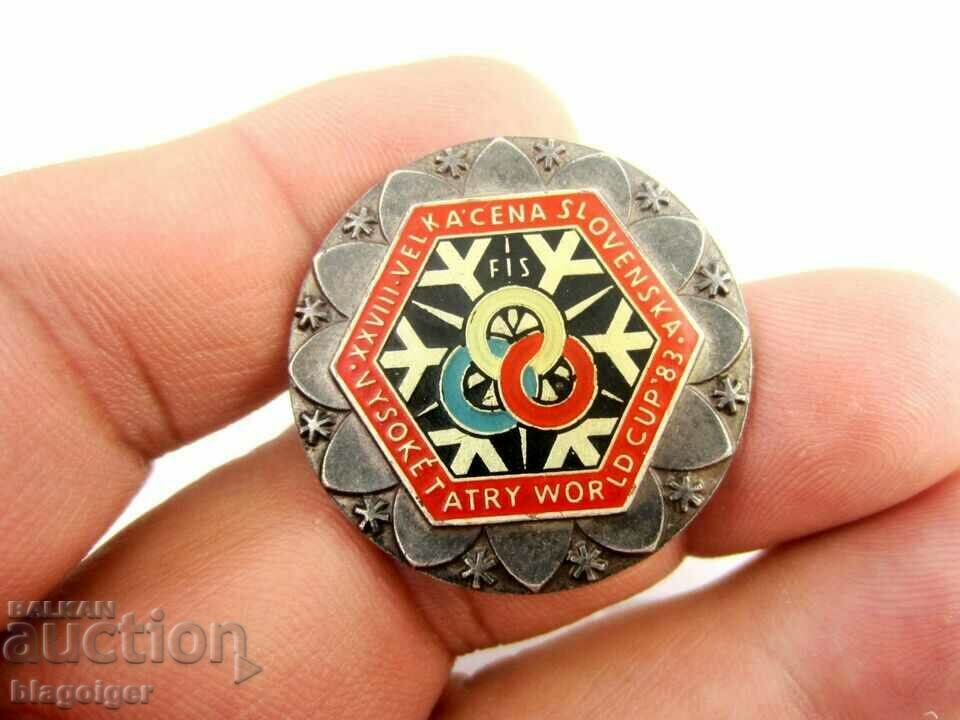 FIS WORLD CUP IN SKIING-HIGH TATRAS-SLOVAKIA-1983 with price 12.99 BGN | € 6.64