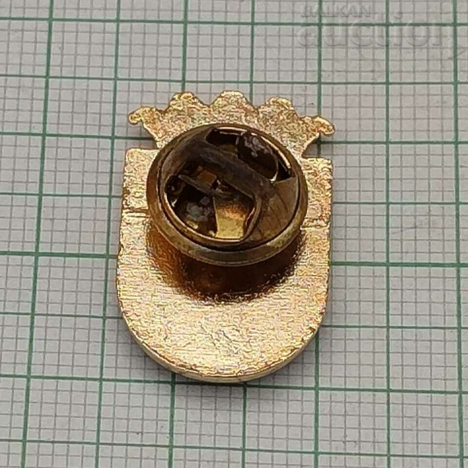 TENERIFE ARAFO COAT OF ARMS BADGE PIN with price 3.00 BGN | € 1.53 TENERIFE ARAFO COAT OF ARMS BADGE PIN with price 3.00 BGN | € 1.53