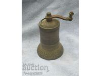 Old bronze pepper mill