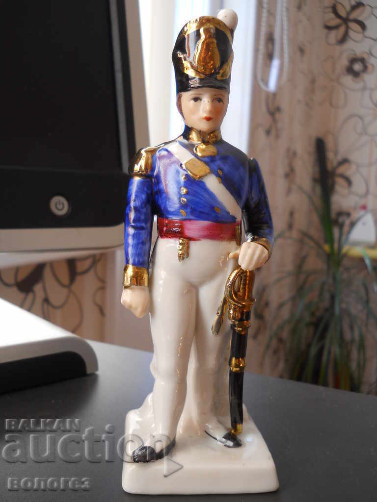 antique porcelain figurine - English soldier