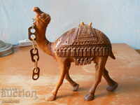 wooden statuette - camel