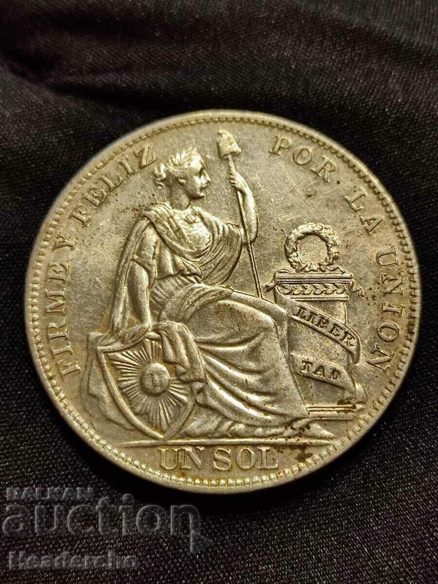 1 sol Peru 1934 (silver)