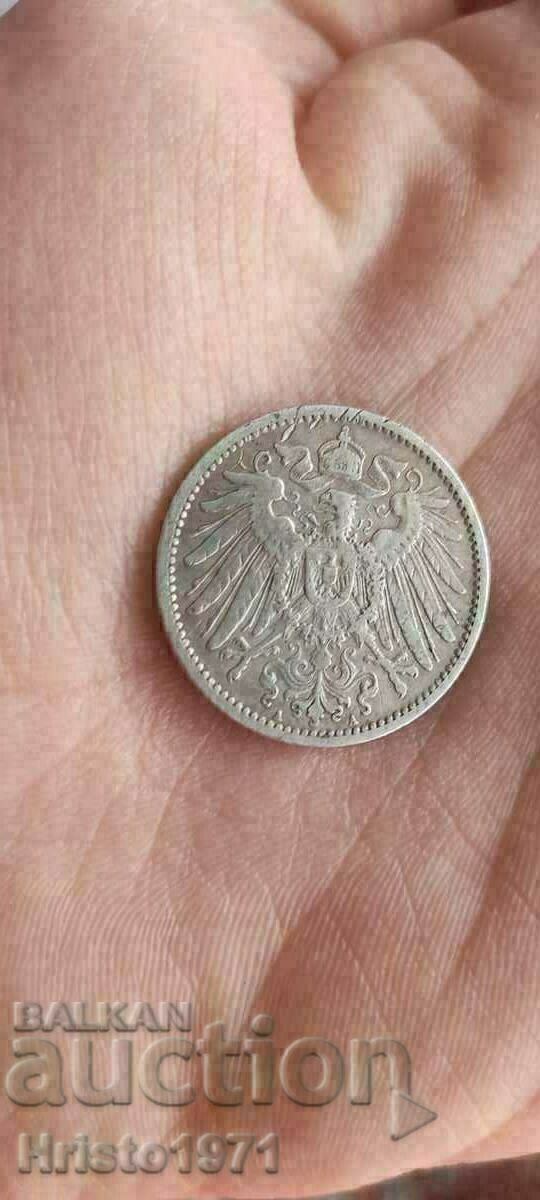 1 mark 1902 A with price 25.00 BGN | € 12.78