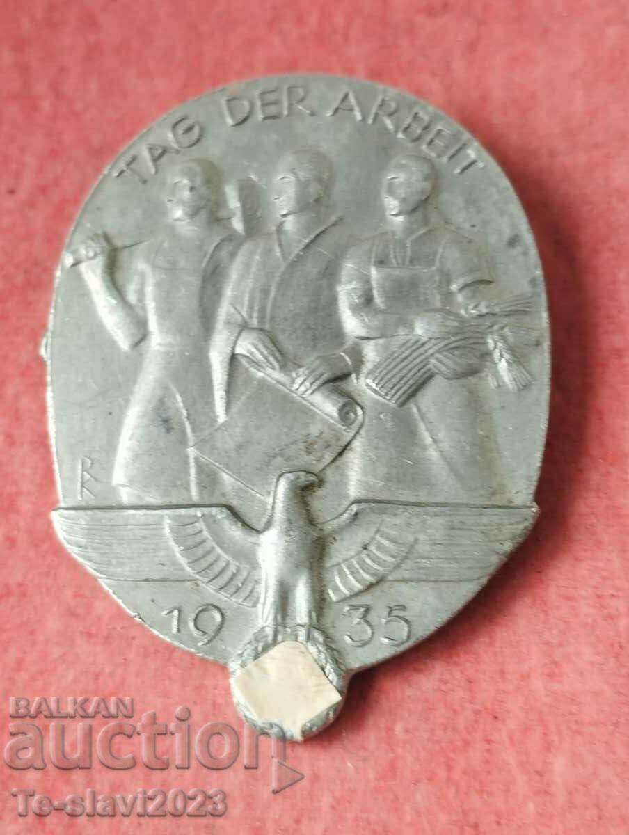 1935 German badge of the Workers' Party