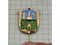 СТАРА ЗАГОРА ГЕРБ ЗНАЧКА ЕМАЙЛ
