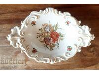 Decorative porcelain plate