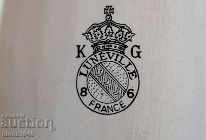 Delivery of Lunéville plate Delivery of Lunéville plate