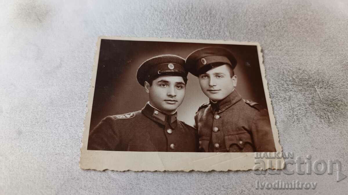 Fotografie Rousse ofițer și sergent 1943