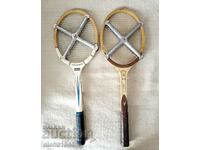 Două rachete de tenis