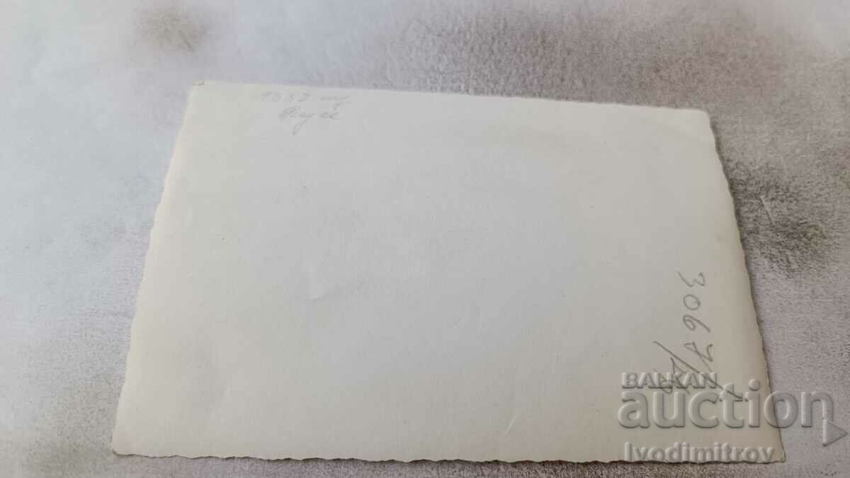 Photo Man, three women and a boy in the square 1957 with price 3.65 BGN | € 1.87 Photo Man, three women and a boy in the square 1957 with price 3.65 BGN | € 1.87