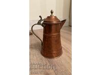 Wrought French Copper Teapot.