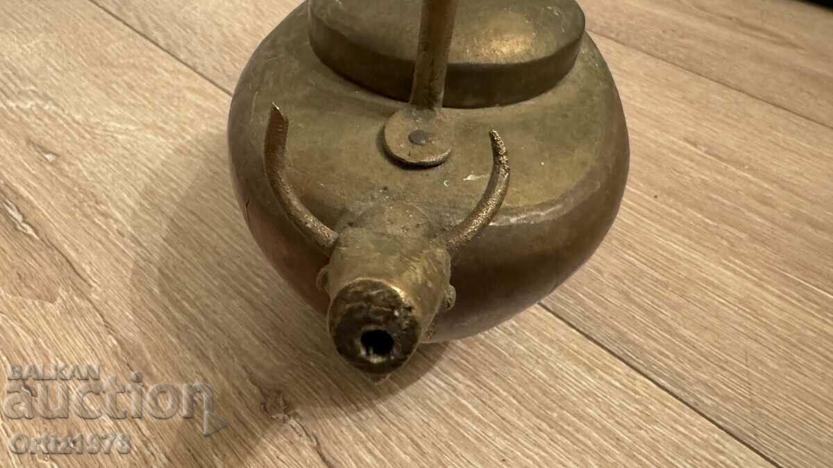 Auction  Antique Copper Teapot, Bull – Small, Massive!