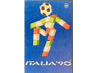 Италия.  Футболно ретро календарче 1990г - ITALIA ''90"