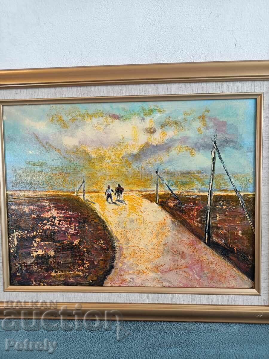 Ελαιογραφία με τιμή 150.00 BGN | € 76.69 Ελαιογραφία με τιμή 150.00 BGN | € 76.69