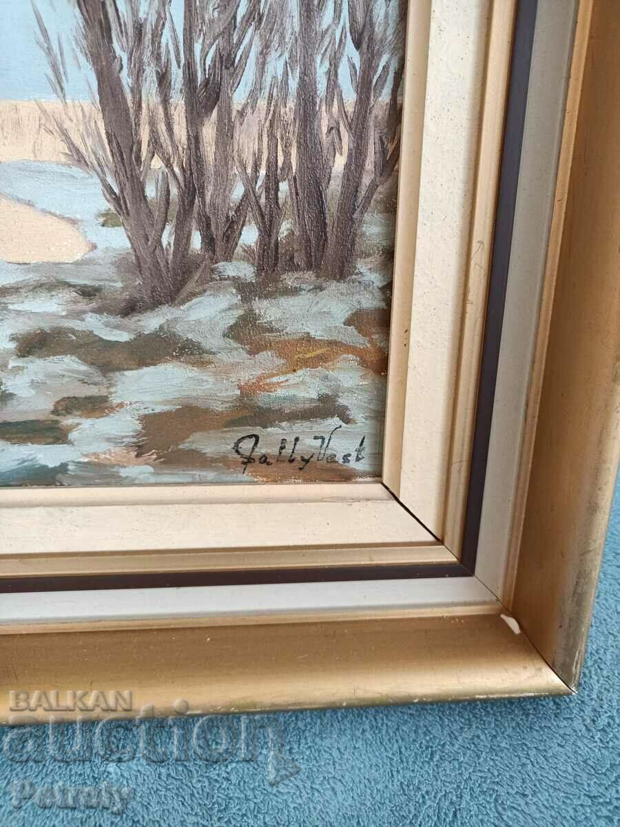 Παράδοση Παλιά ελαιογραφία Παράδοση Παλιά ελαιογραφία