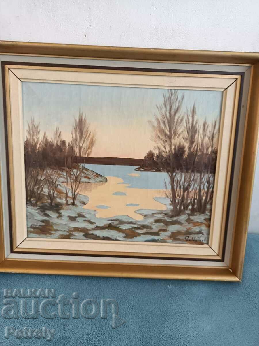 Παλιά ελαιογραφία - 5 Παλιά ελαιογραφία - 5