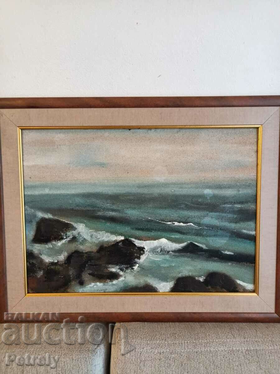 Ελαιογραφία με τιμή 180.00 BGN | € 92.03 Ελαιογραφία με τιμή 180.00 BGN | € 92.03