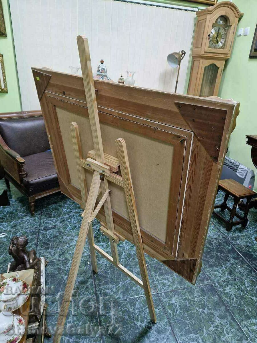 Beautiful antique oil on canvas painting - 7 Beautiful antique oil on canvas painting - 7