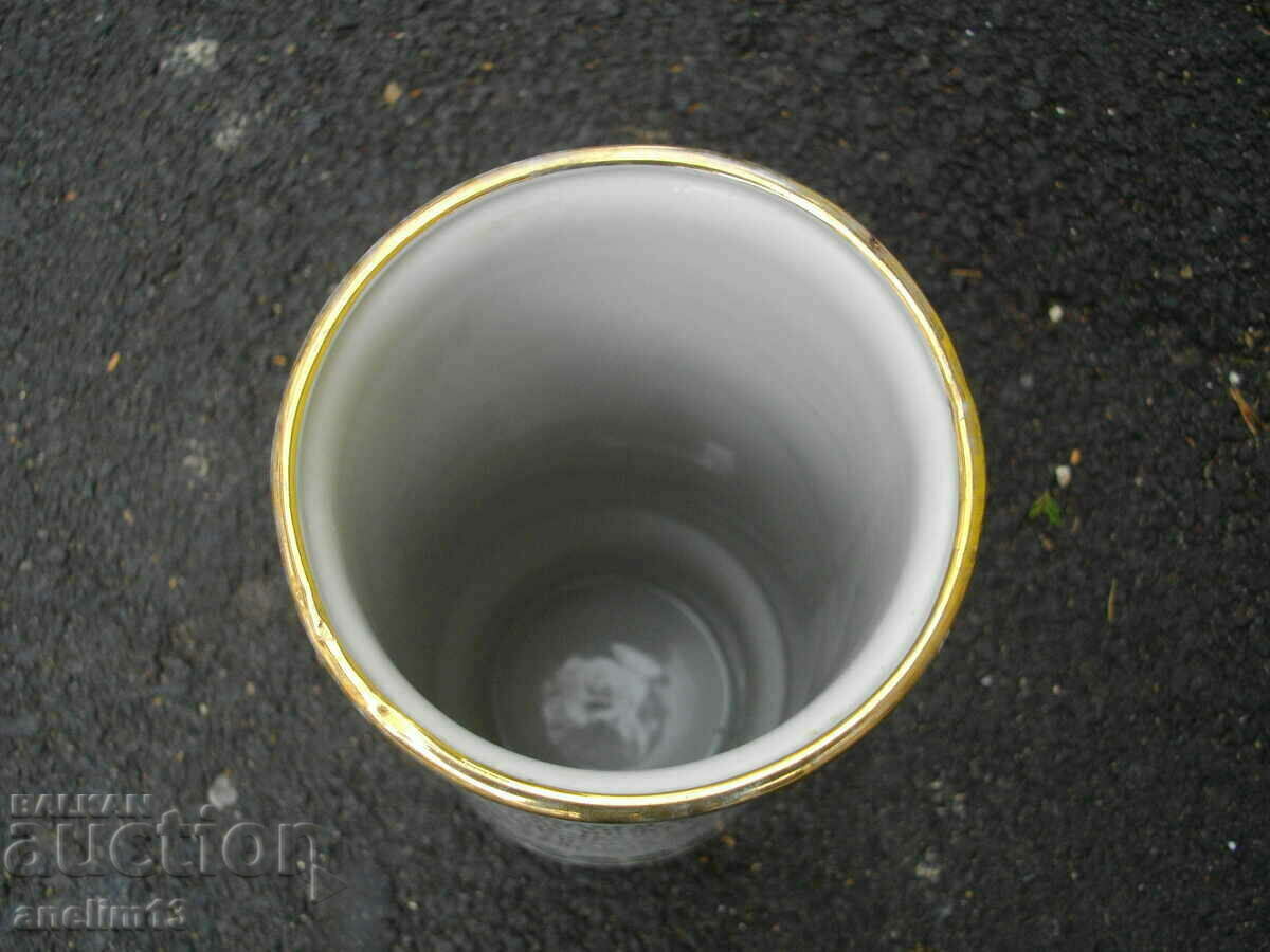 SOC VASE GEORGI DIMITROV PORCELAIN RAZGRAD - 6 SOC VASE GEORGI DIMITROV PORCELAIN RAZGRAD - 6