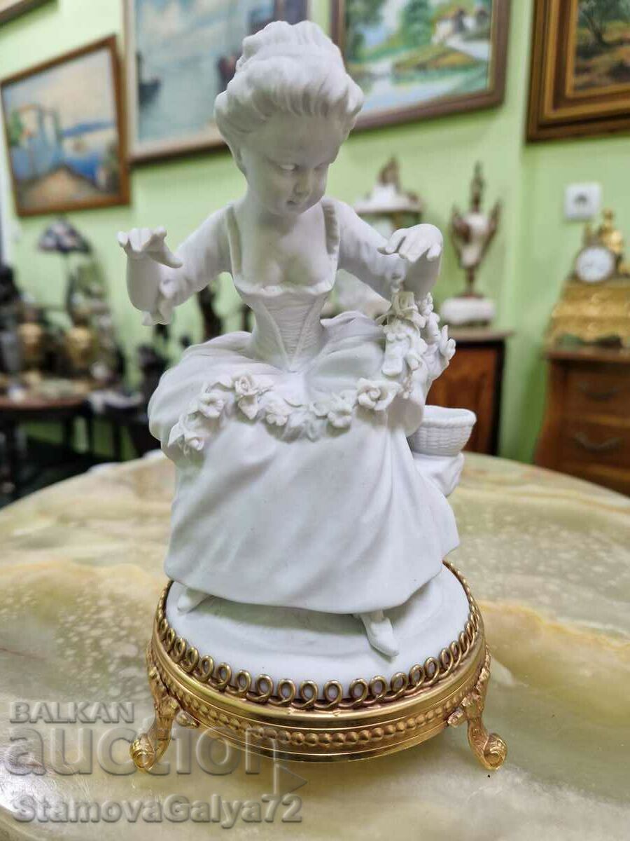 Unique - antique German Unterweissbach porcelain figure
