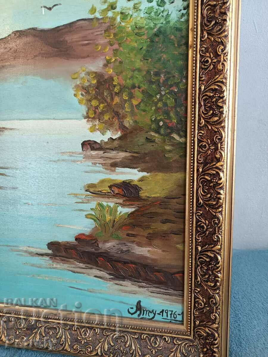 Μια μεγάλη παλιά εικόνα με τιμή 250.00 BGN | € 127.82