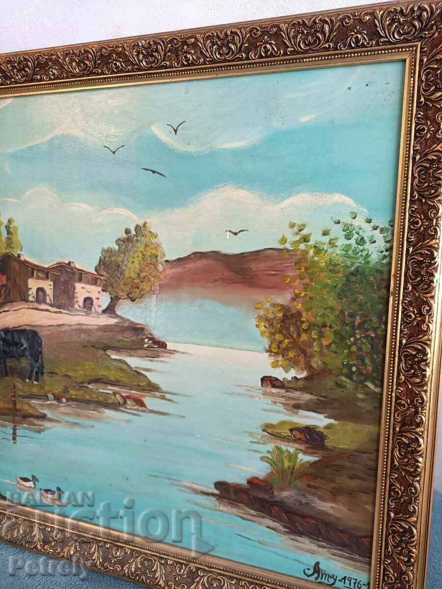 Δημοπρασία Μια μεγάλη παλιά εικόνα