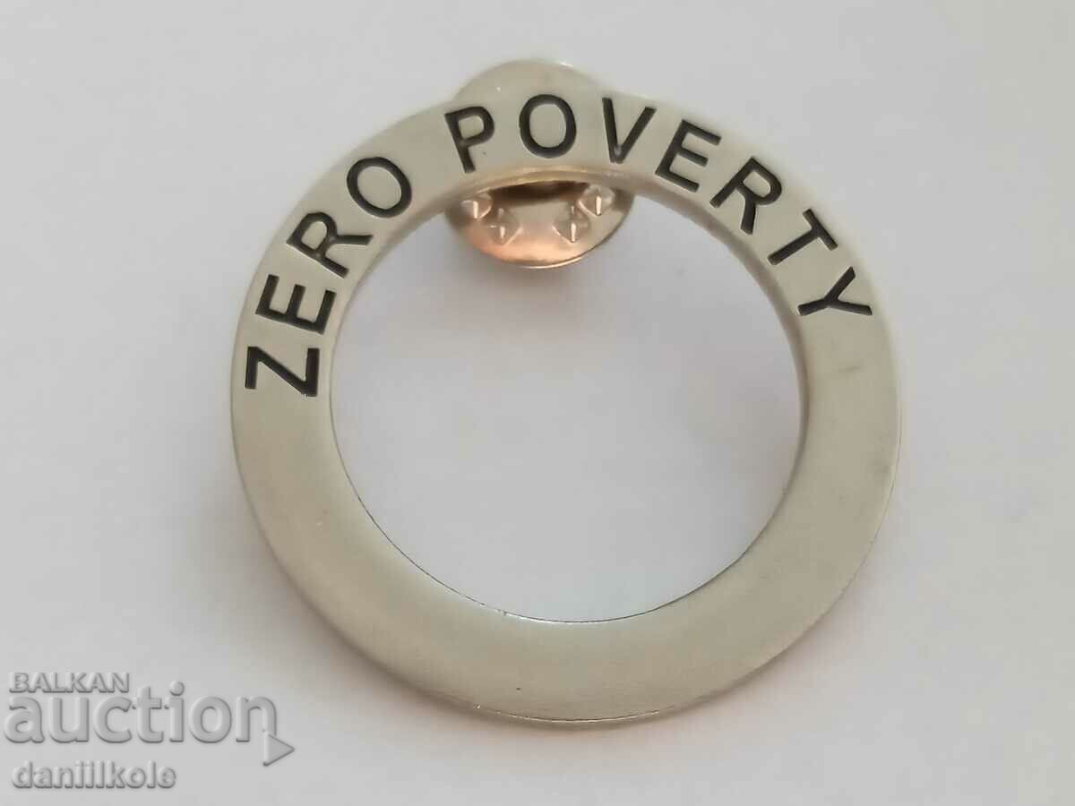 Auction *$*Y*$* INTERESTING BADGE COLLECTION - ZERO POVERTY RRR *$*Y*$* Auction *$*Y*$* INTERESTING BADGE COLLECTION - ZERO POVERTY RRR *$*Y*$*