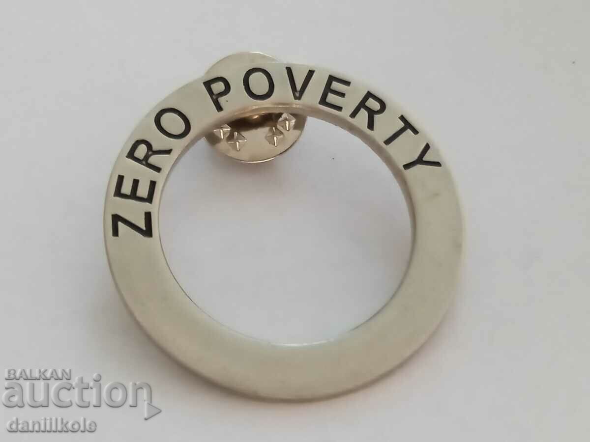 *$*Y*$* INTERESTING BADGE COLLECTION - ZERO POVERTY RRR *$*Y*$* - 6 *$*Y*$* INTERESTING BADGE COLLECTION - ZERO POVERTY RRR *$*Y*$* - 6