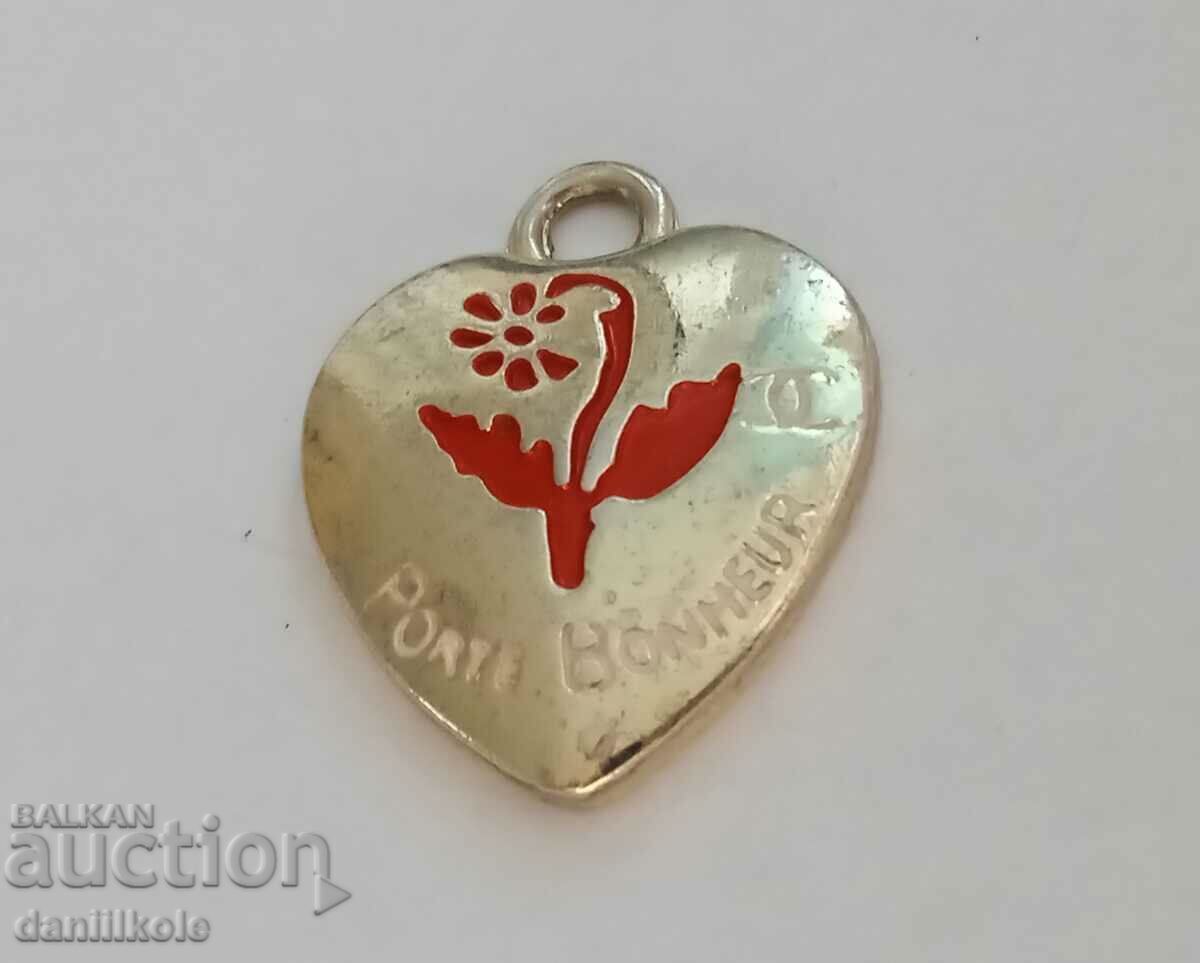 *$*Y*$* HEART PENDANT - CHANEL PORT BONHEUR - SUPER *$*Y*$* - 5 *$*Y*$* HEART PENDANT - CHANEL PORT BONHEUR - SUPER *$*Y*$* - 5