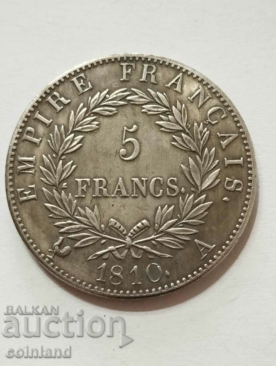 5 FRANC 1810 - REPRODUCERE REPLICA