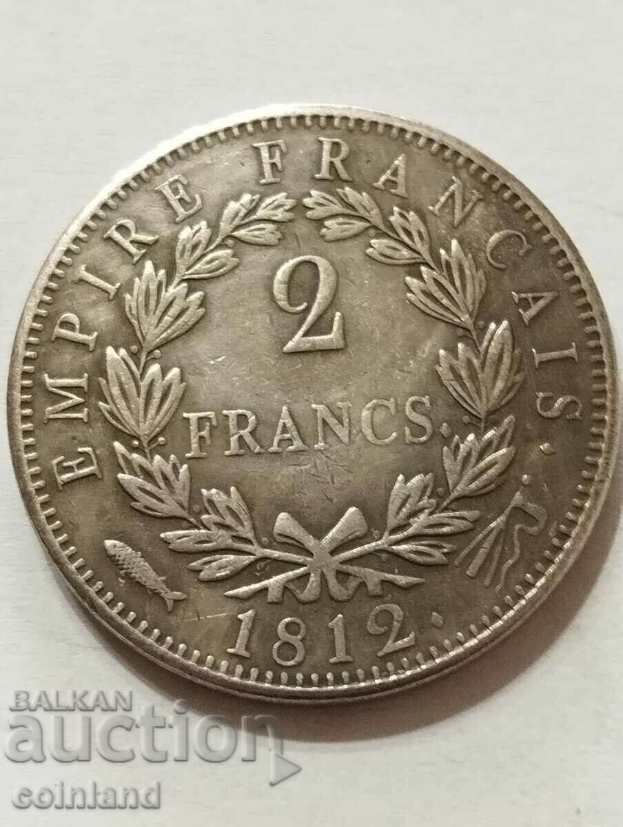 2 FRANC 1812 - REPLICA REPRODUCTION
