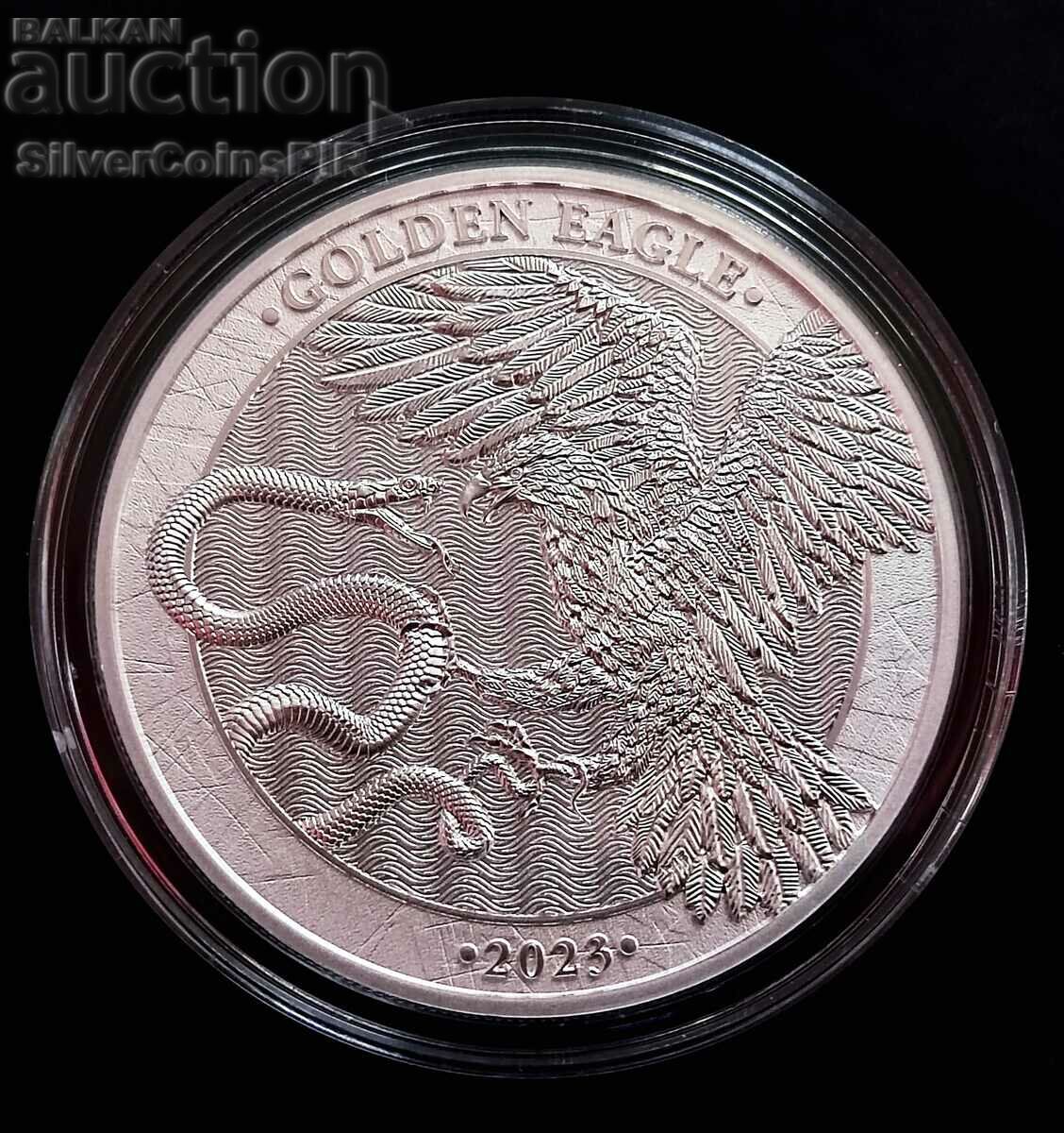 Argint 1 oz Vultur de Aur 5 Euro 2023 Malta Germania monet