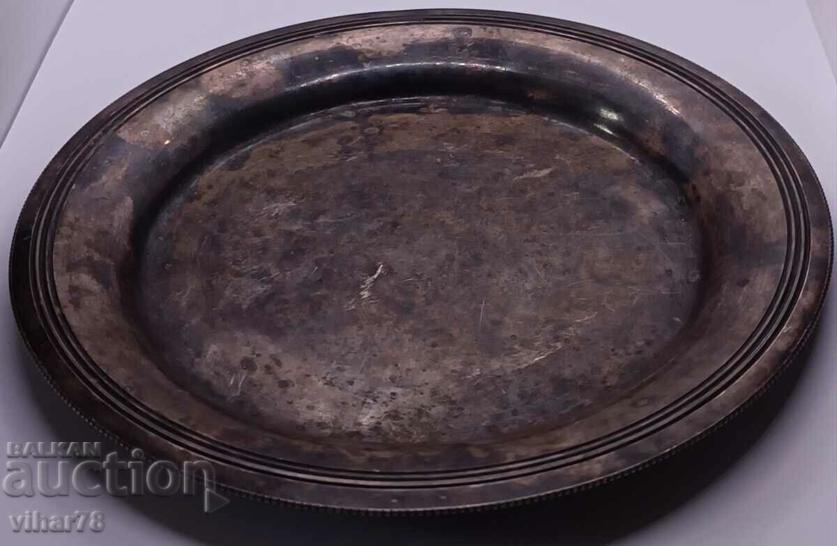 Auction Thick silver plate Auction Thick silver plate