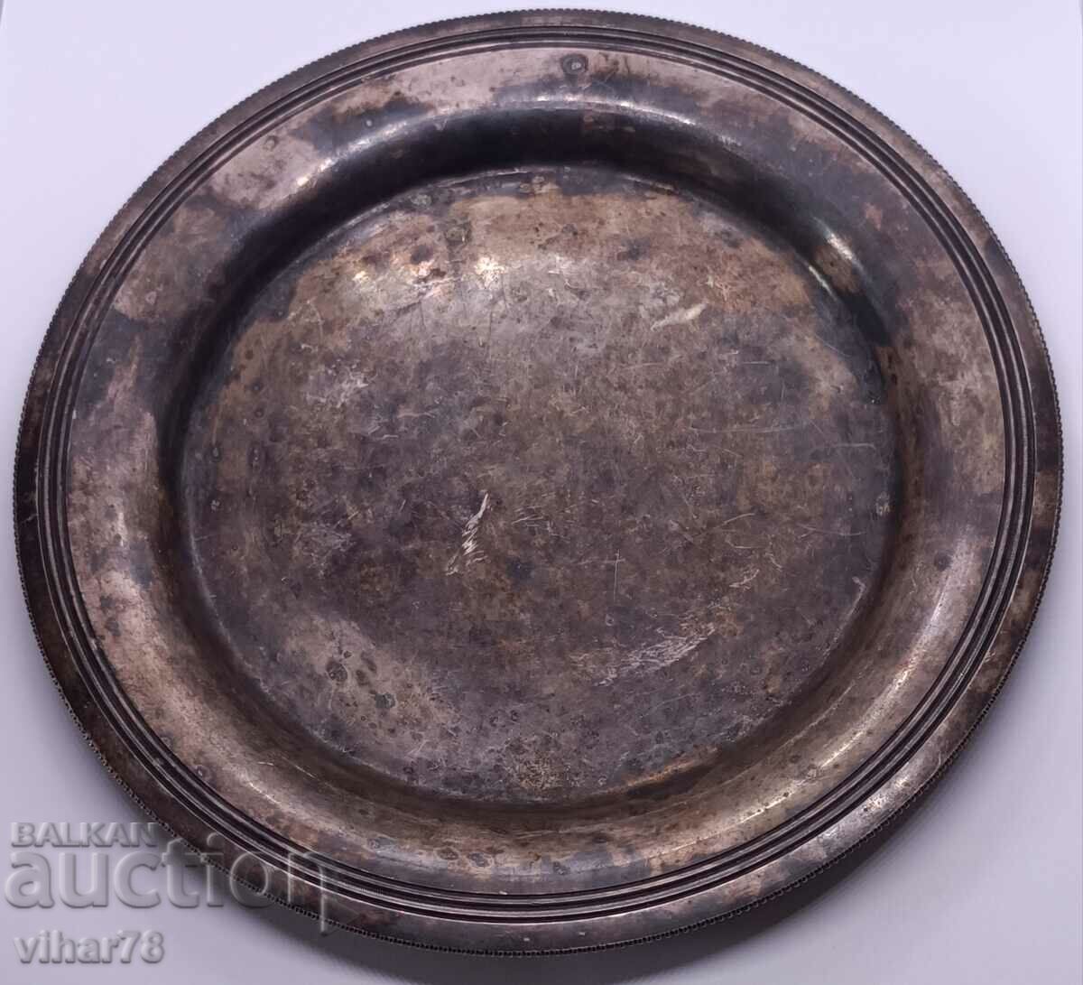 Thick silver plate - 5 Thick silver plate - 5