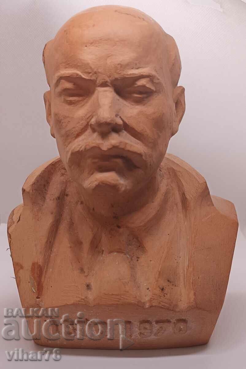 Ceramic bust of Lenin - 7