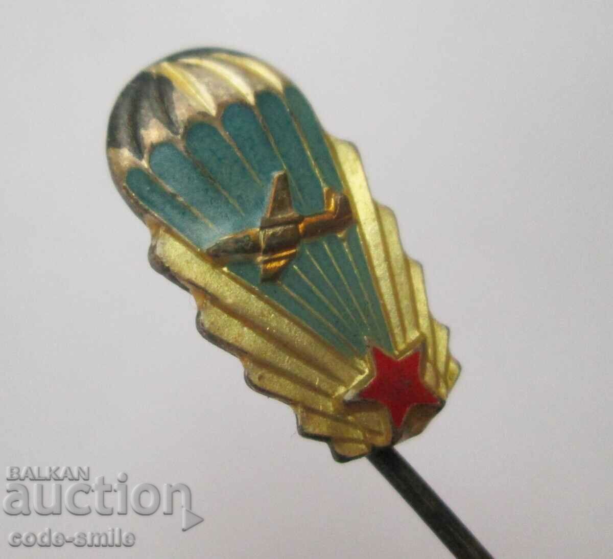 Old Parachute Badge Parachute Badge Czechoslovakia - 6 Old Parachute Badge Parachute Badge Czechoslovakia - 6