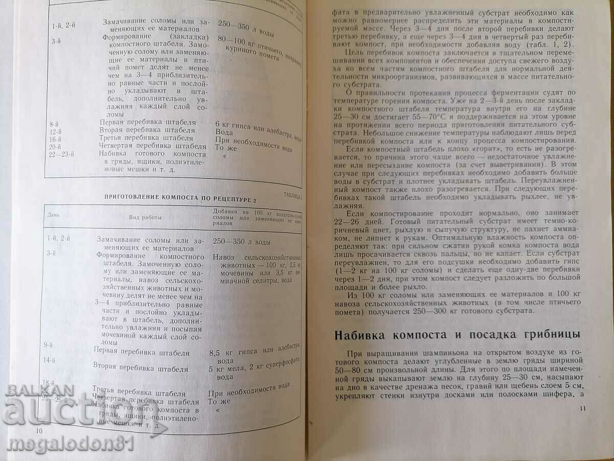 Auction Mushrooms - growing manual, in Russian Auction Mushrooms - growing manual, in Russian