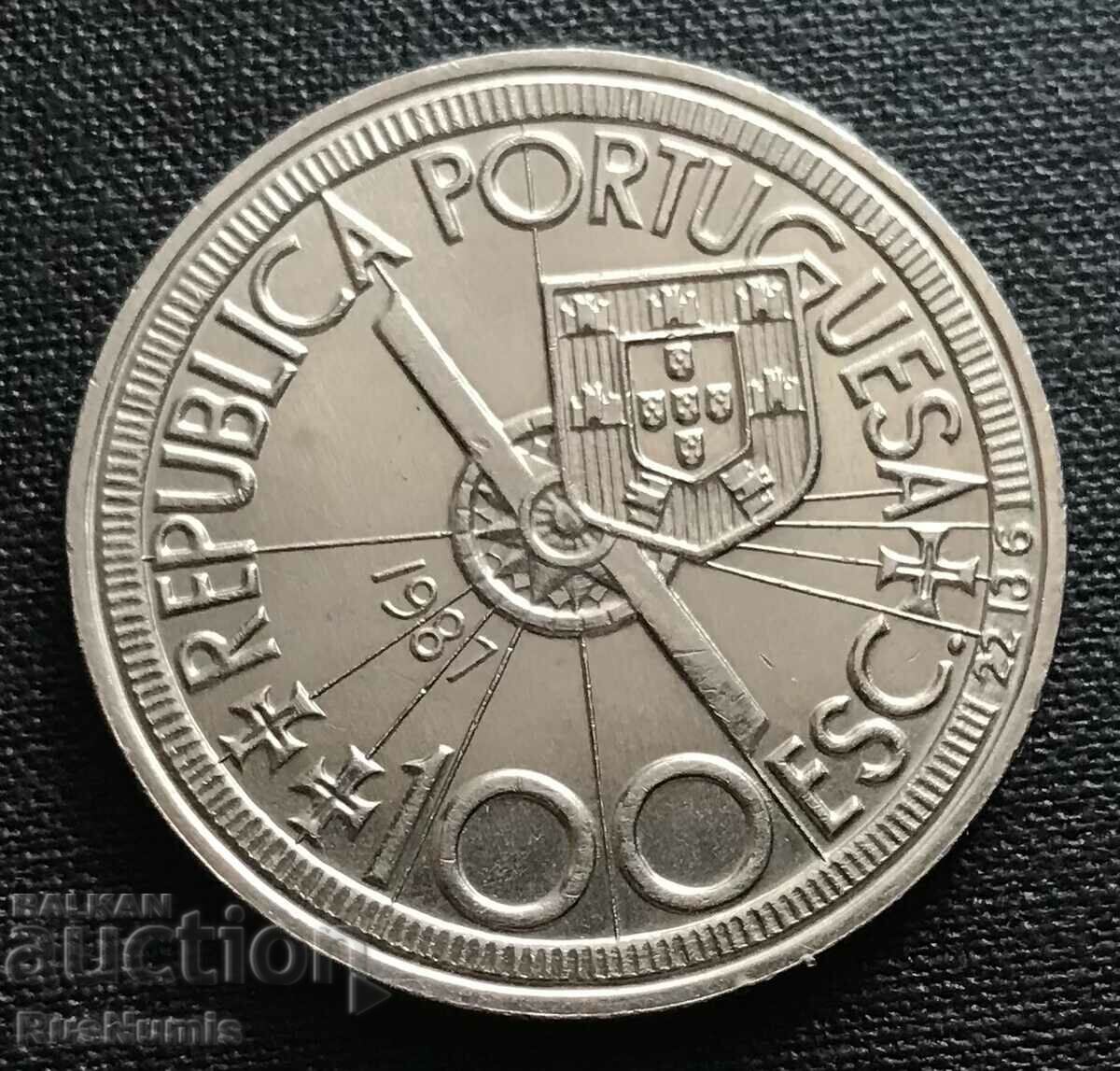 Portugal. 100 Escudos 1986 Diogo Cao. UNC. with price 9.00 BGN | € 4.60 Portugal. 100 Escudos 1986 Diogo Cao. UNC. with price 9.00 BGN | € 4.60