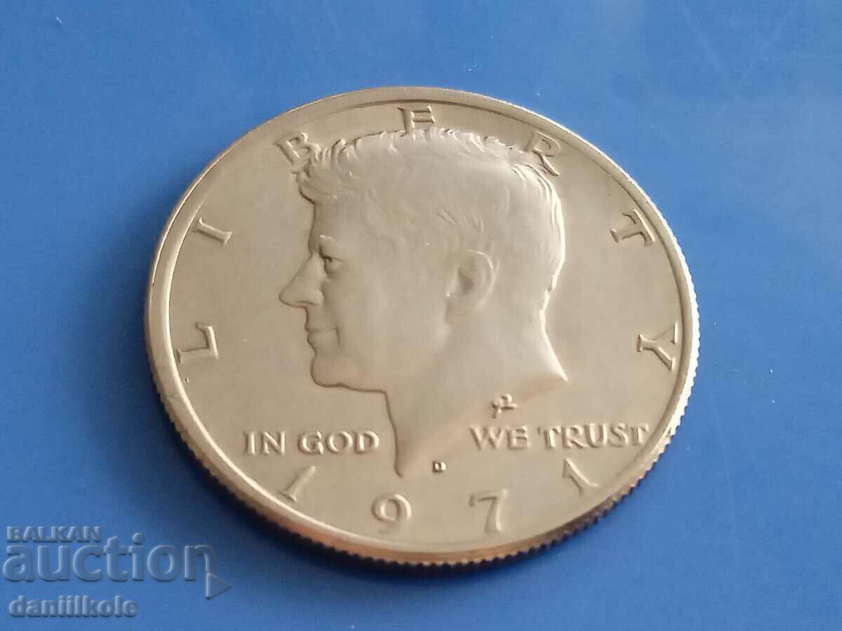 *$*Y*$* USA 1/2 HALF HALF DOLLAR 1971 - EXCELLENT *$*Y*$* - 5 *$*Y*$* USA 1/2 HALF HALF DOLLAR 1971 - EXCELLENT *$*Y*$* - 5
