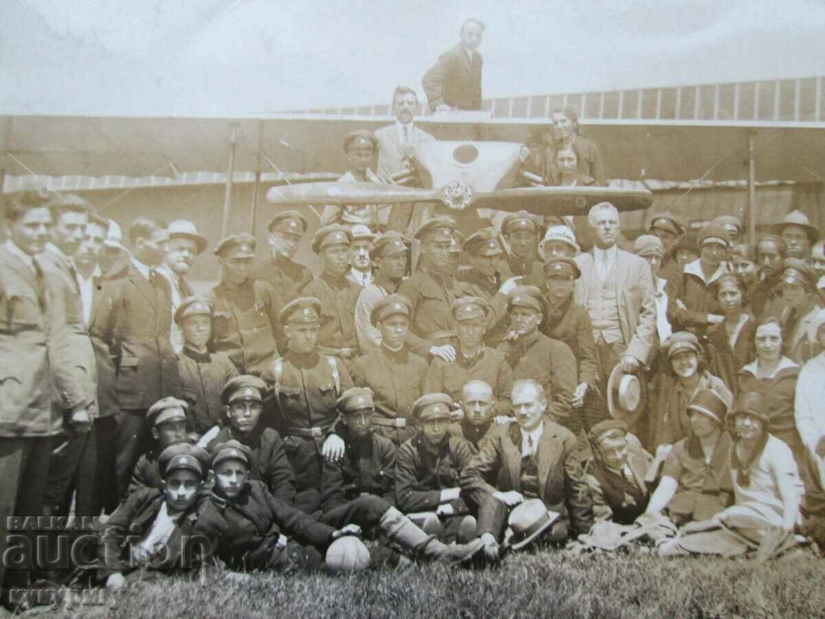 Old photo from Bozhurishte Airport 1926. Kingdom of Bulgaria with price 25.00 BGN | € 12.78 Old photo from Bozhurishte Airport 1926. Kingdom of Bulgaria with price 25.00 BGN | € 12.78