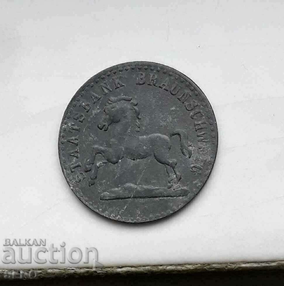 Germany-Braunschweig-10 Pfennig 1920