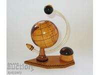 Old Sots space pencil holder cosmos USSR rocket