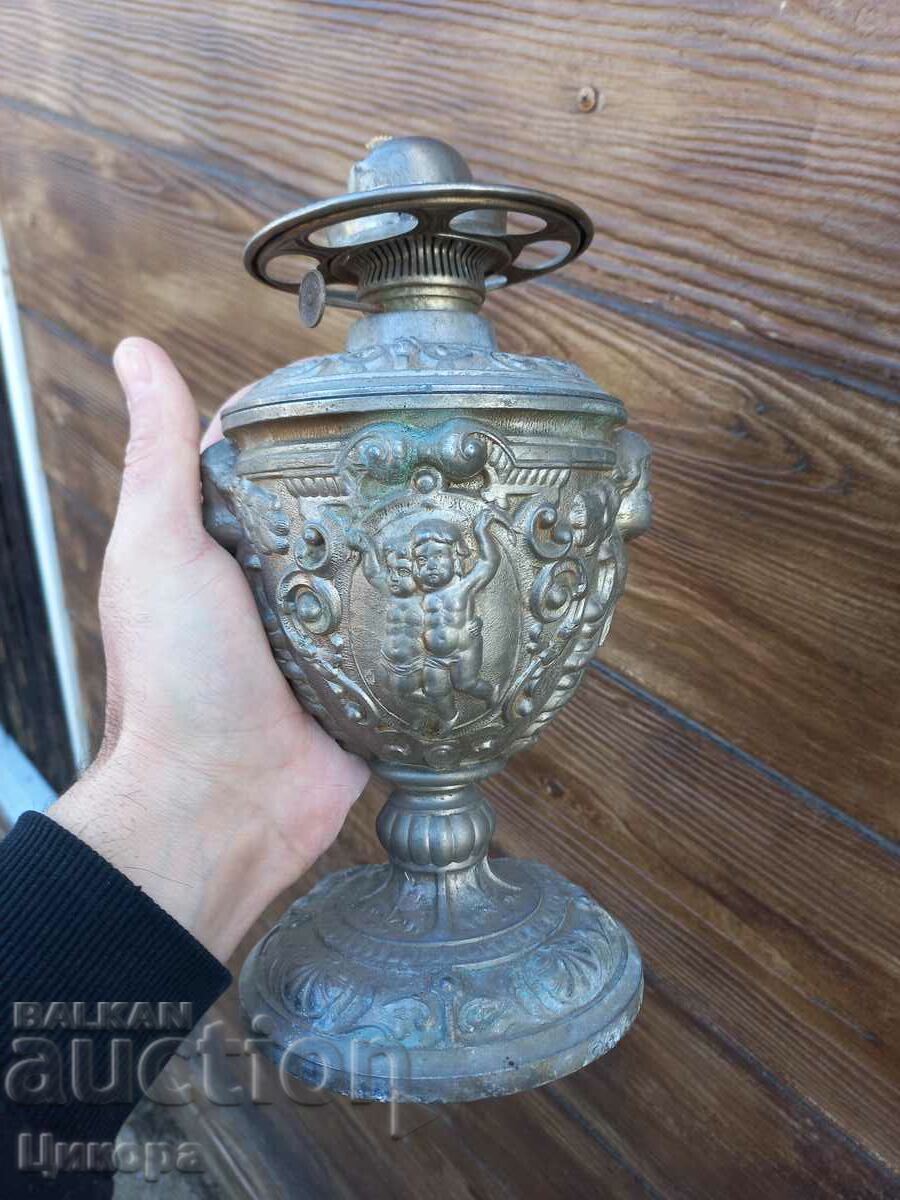 GREAT OLD BRONZE GAS LAMPS LANTERN with price 299.00 BGN | € 152.88 GREAT OLD BRONZE GAS LAMPS LANTERN with price 299.00 BGN | € 152.88