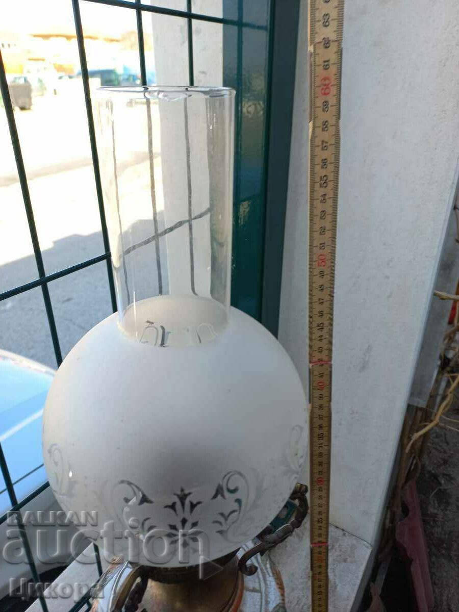 GREAT OLD BRONZE AND PORCELAIN TABLE LAMP with price 499.00 BGN | € 255.13 GREAT OLD BRONZE AND PORCELAIN TABLE LAMP with price 499.00 BGN | € 255.13