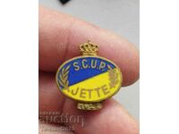 Old football badge - football club Jette Belgium