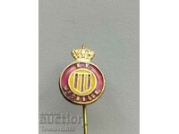 Old football badge - football club Mechelen Belgium